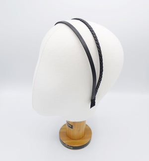 veryshine.com Headband basic double strand headband