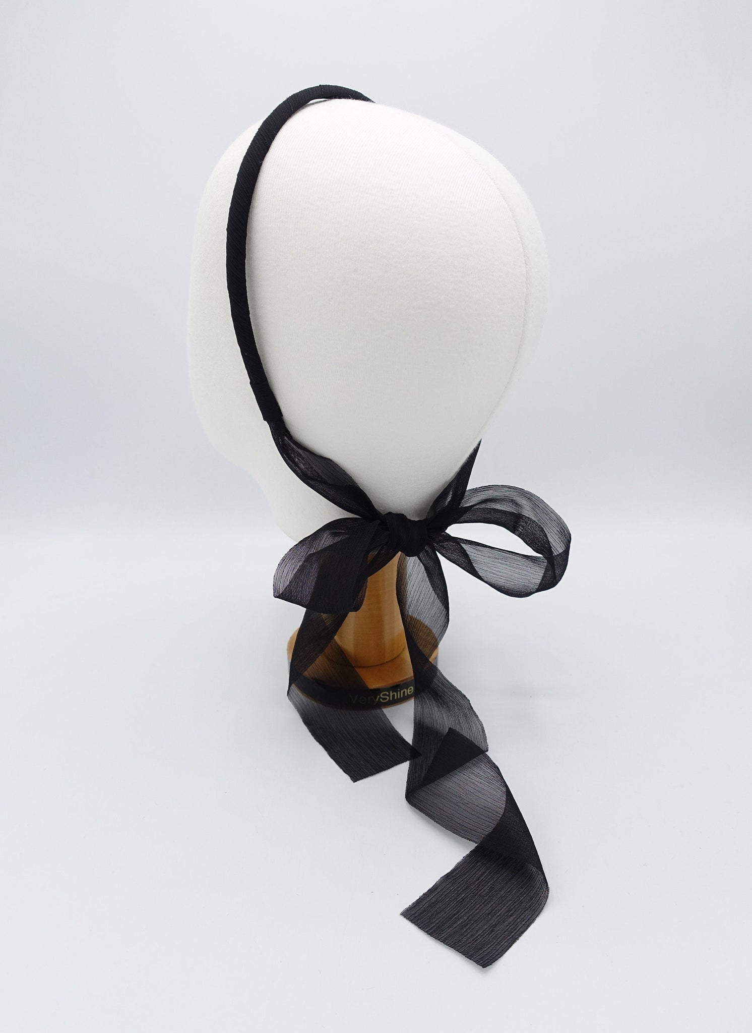 veryshine.com Headband chiffon headband, tail knot headband for women