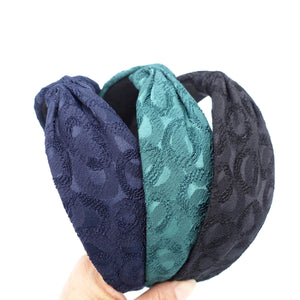 veryshine.com Headband circle pattern cross headband, twist headband for women
