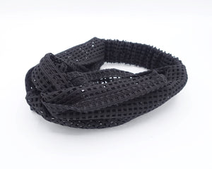 veryshine.com Headband mesh turban headband for women