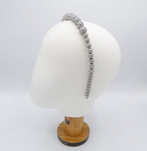 veryshine.com Headband metal ball headband, metal net ball beaded headband for women