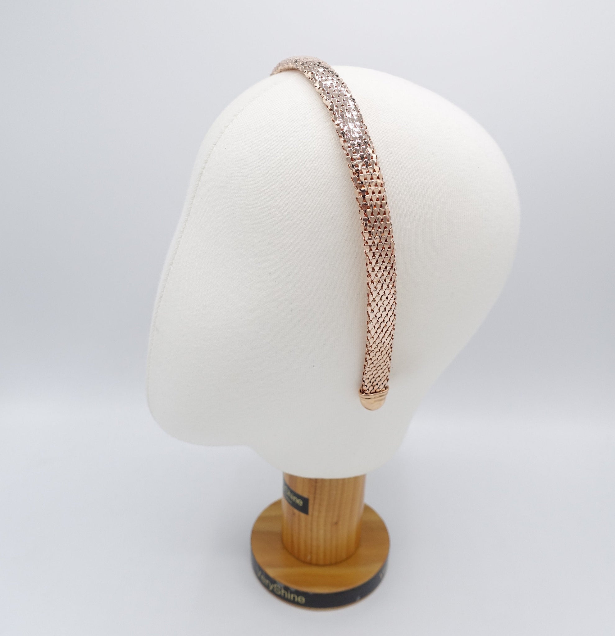 veryshine.com Headband metal headband, chainmail headband for women