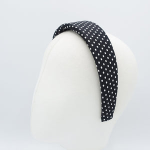 veryshine.com Headband polka dot print padded headband for women