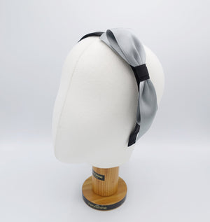 veryshine.com Headband satin bow headband, grosgrain headband for women
