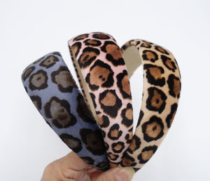 veryshine.com Headband velvet headband leopard print hairband