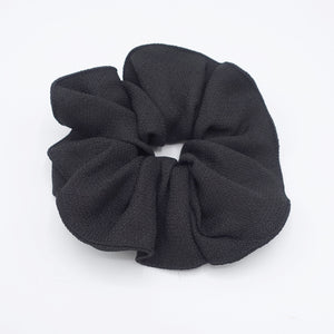 veryshine.com Scrunchies Black pastel scrunchies, linen scrunchies, oversized scrunchies for women