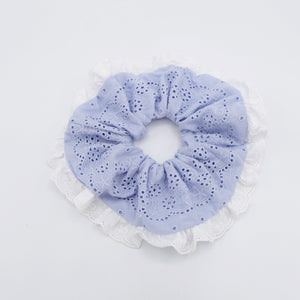 veryshine.com Scrunchies lace scrunchies, eyelet lace scrunchies, cotton scrunchies for women
