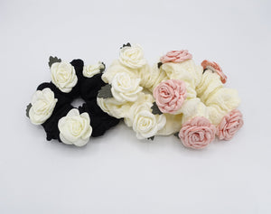 veryshine.com Scrunchies rose scrunchies, flower scrunchies, floral scrunchies for women