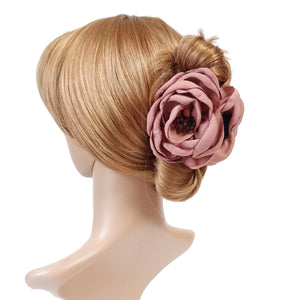 VeryShine Hair Claw Pink Flower Hair Jaw Claw Stamen Flower Hair Jaw Claw Clip Women Hair Accessory