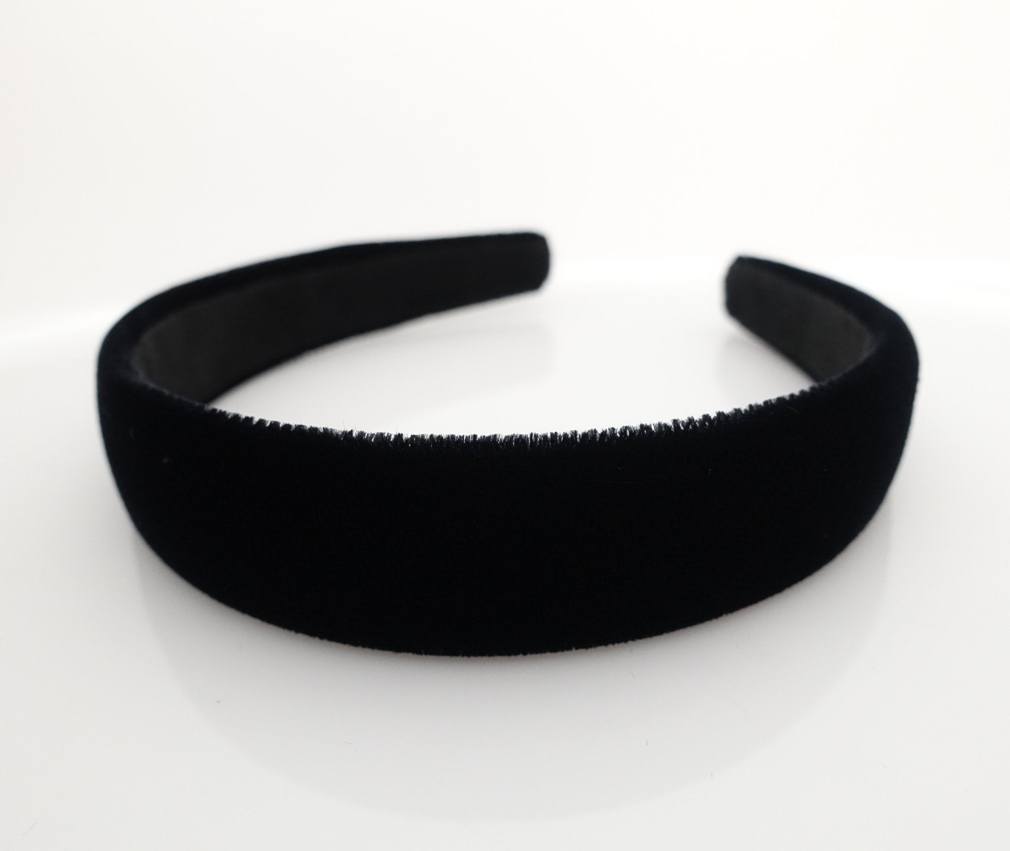 Luxury double velvet black fashion headband women hairband - veryshine.com
