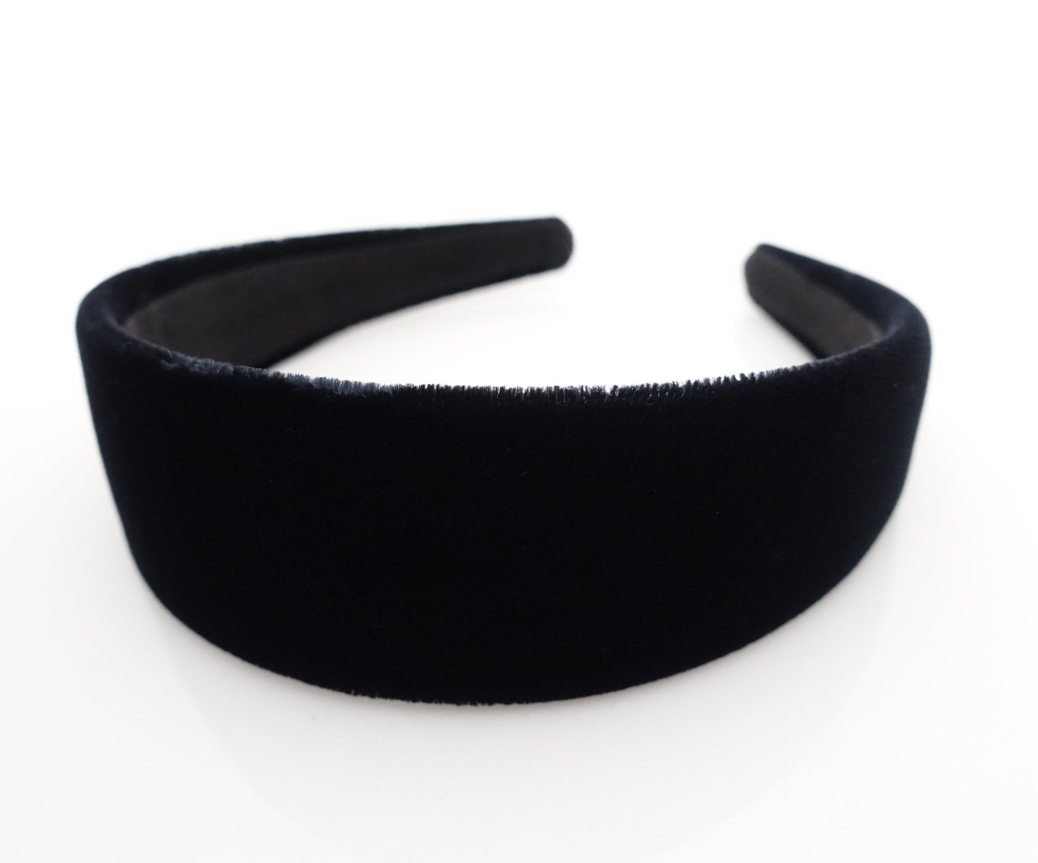 Luxury double velvet black fashion headband women hairband - veryshine.com