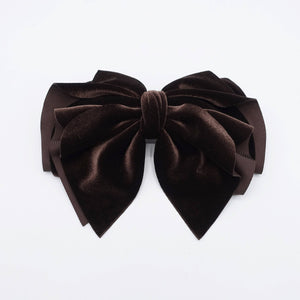 VeryShine 7 velvet hair bow for women