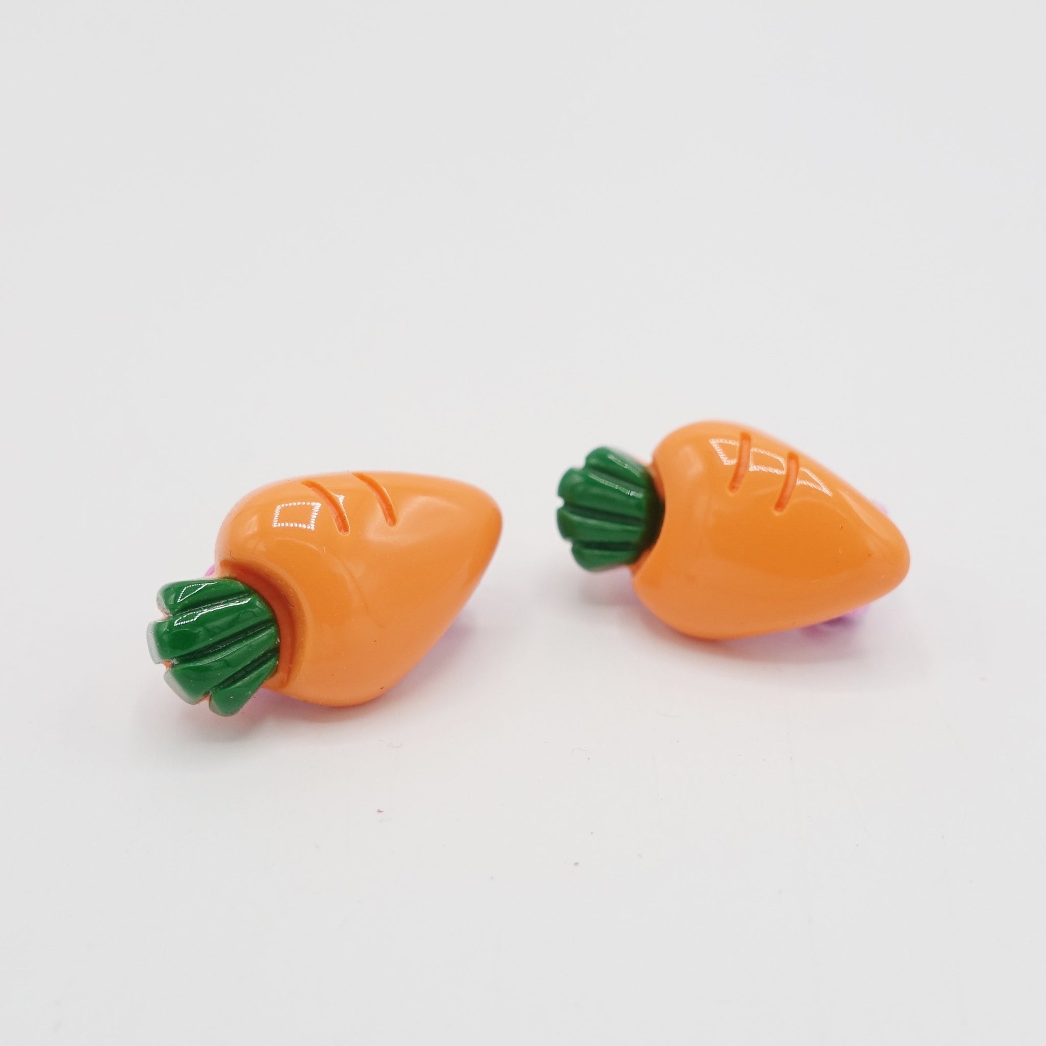 VeryShine Accessories Carrot kids clip on earring fruit vegetable earring for girls