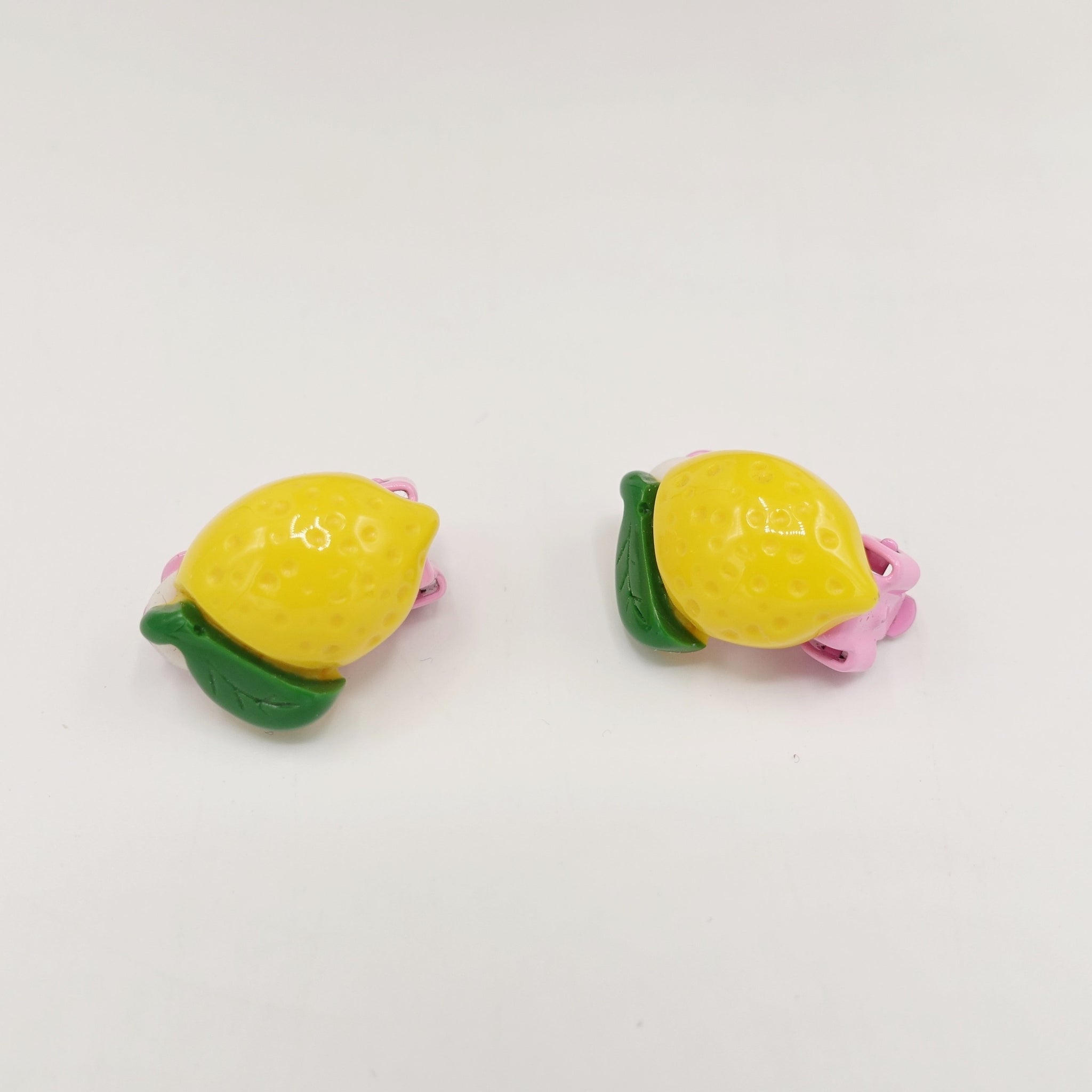 VeryShine Accessories Lemon kids clip on earring fruit vegetable earring for girls