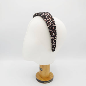 VeryShine animal print padded headband leopard hairband for women