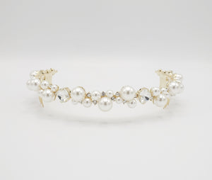 crystal tiara headband 