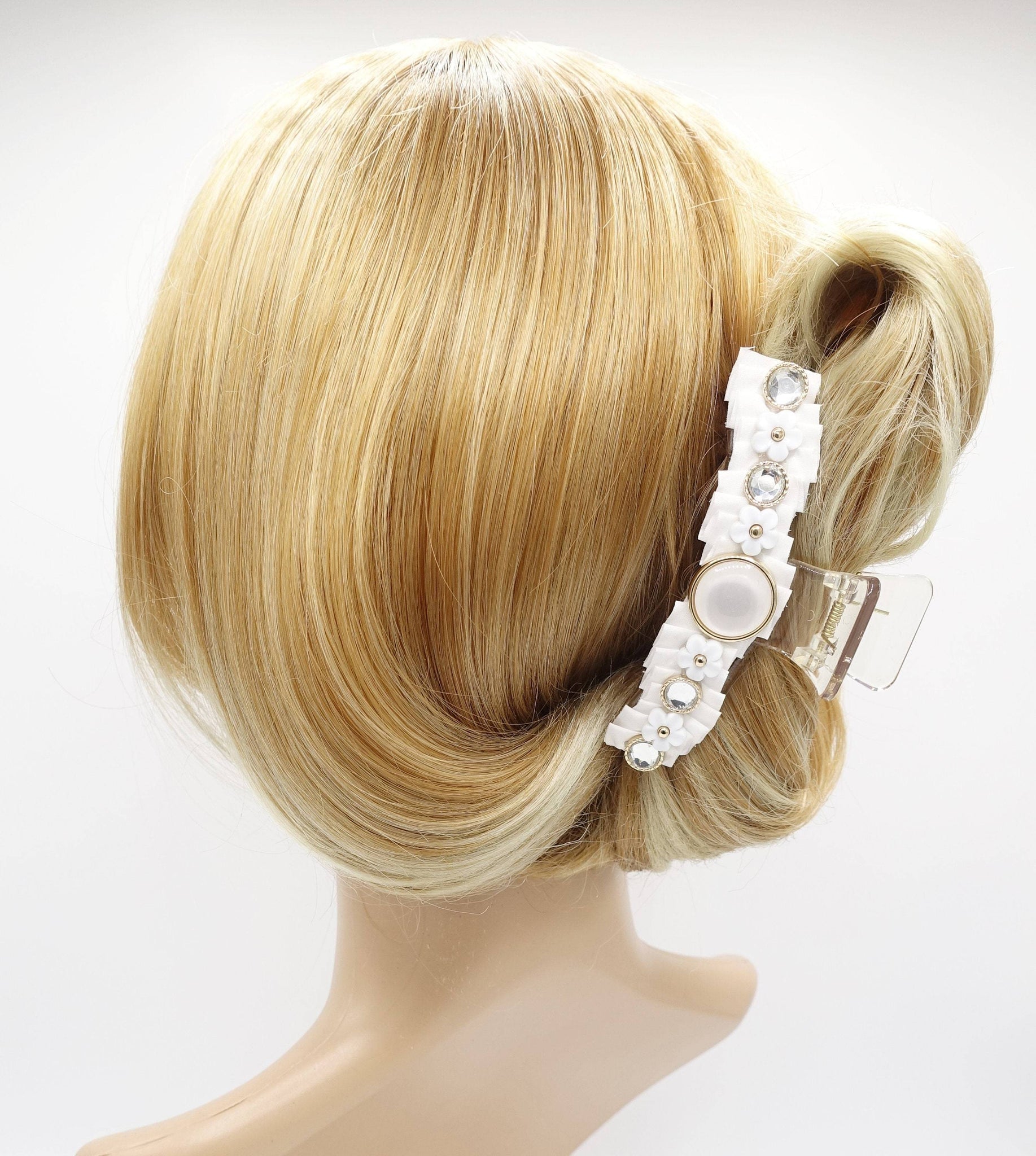 VeryShine bridal hair claw updo hair clamp for women