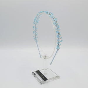 VeryShine bridal headband pearl beads branch hairband for women