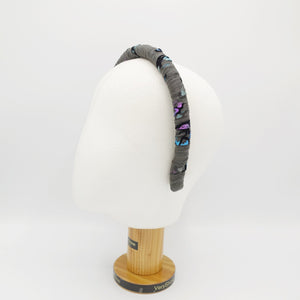 VeryShine butterfly print headband mesh wrap hairband pretty hair accessory for women