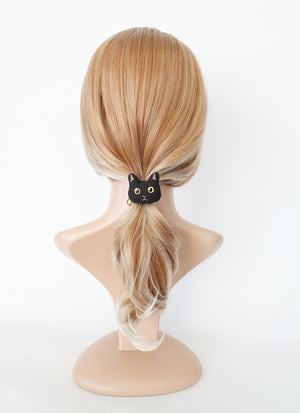VeryShine cat embroidery hair elastic character ponytail holder hair ties