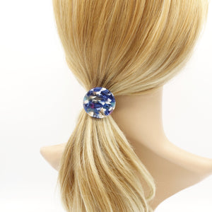 VeryShine cellulose acetate circle hair elastic ponytail holder
