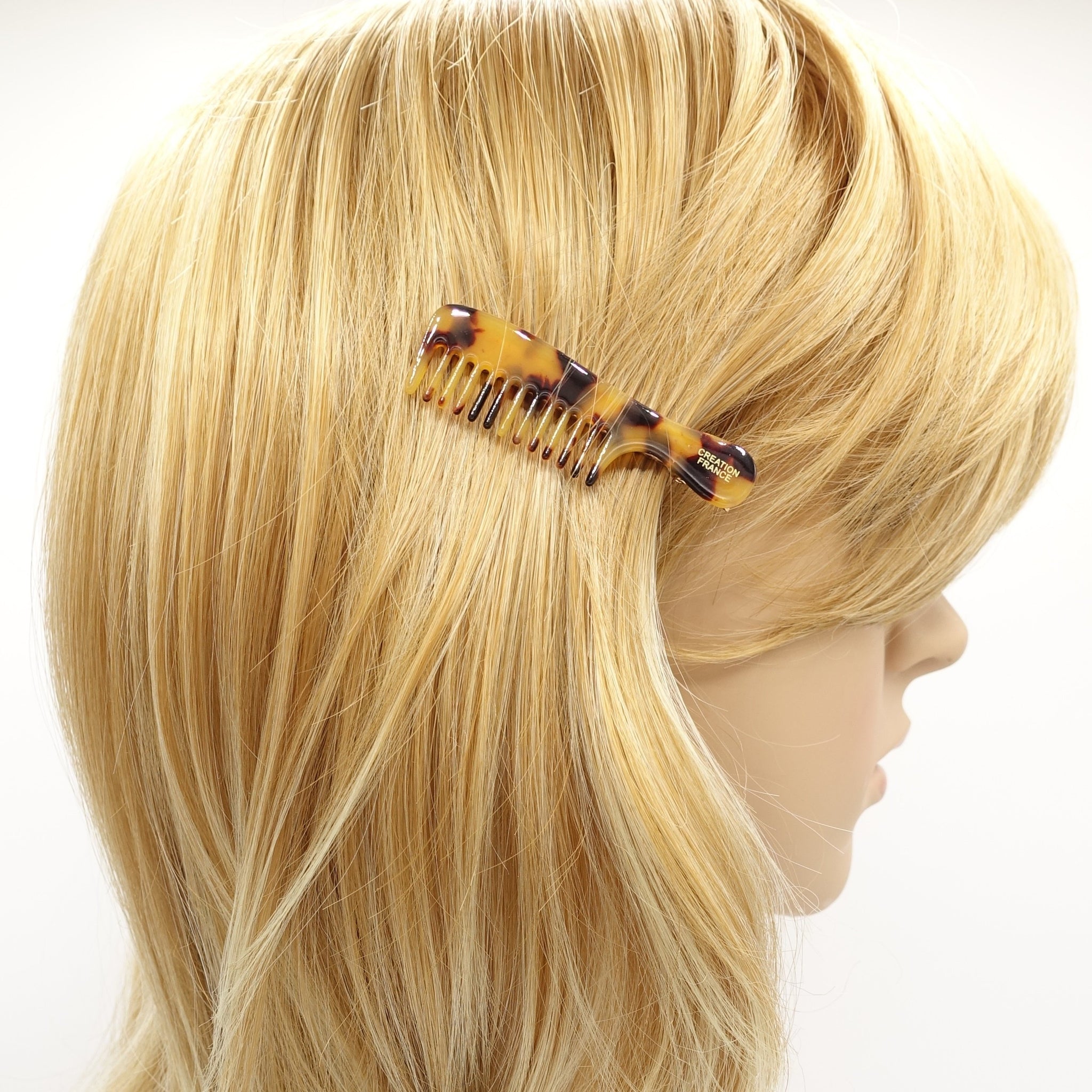 VeryShine cellulose acetate comb hair clip hair accessory for women