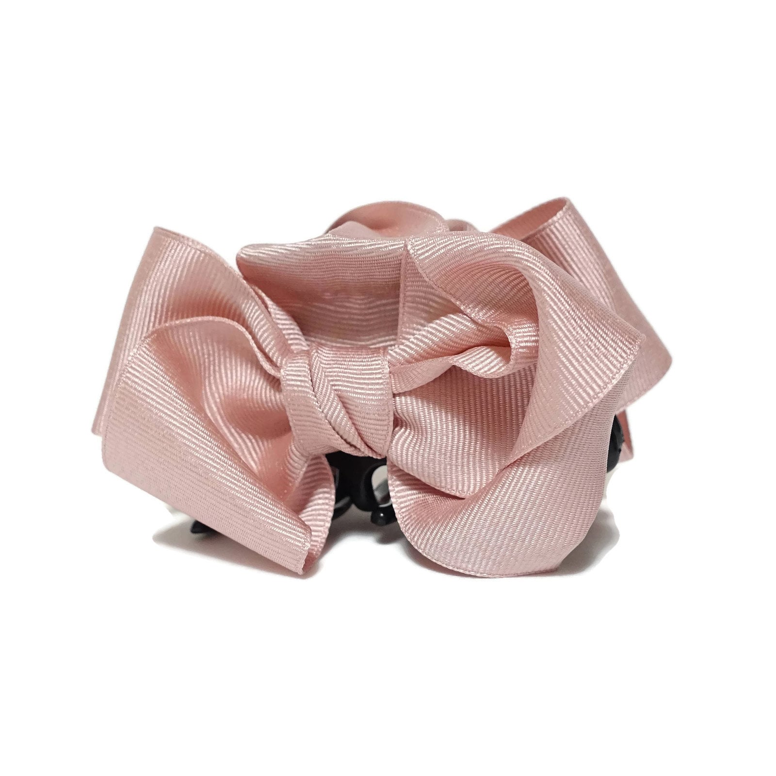 VeryShine claw/banana/barrette Pink Handmade Grosgrain bow hair claw clip Fabric Bow Butterfly Wing Hair Jaw Claw Clip Women Hair Accessory