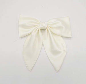 cream white hair bow for bridesmaid 