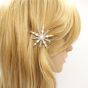 VeryShine claw/banana/barrette Star bang pearl rhinestone hair clip jewel embellished hair for women