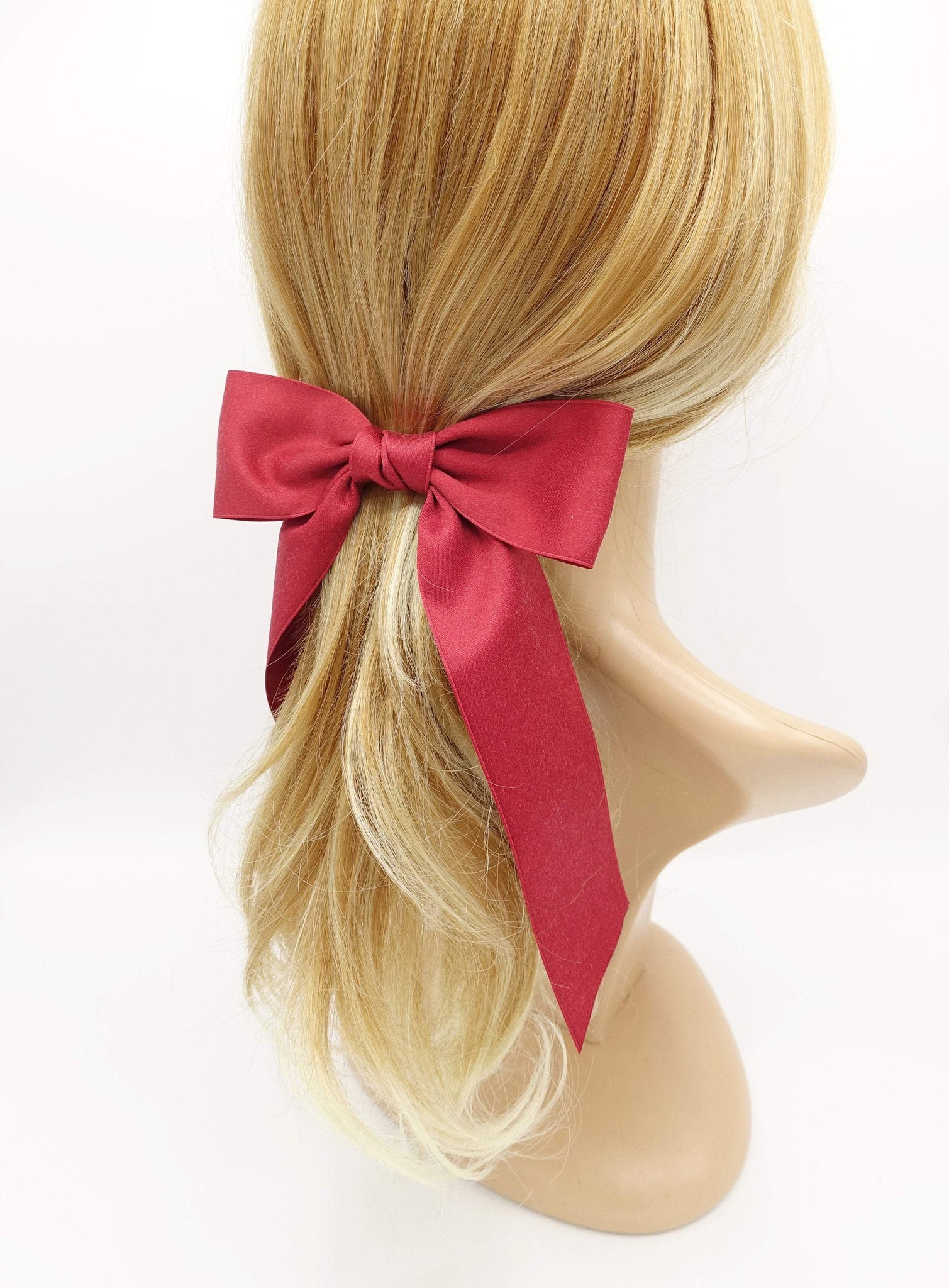 VeryShine claw/banana/barrette tail hair bow standard VeryShine hair bow for women