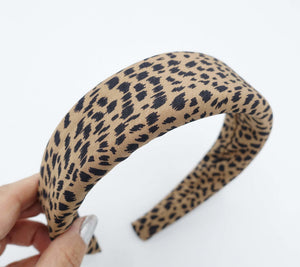 veryshine.com Accessories Camel padded headband animal print hairband for women