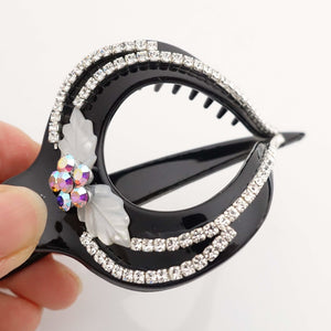 veryshine.com Accessories nacre rhinestone decorated beak hair clip updo hair accessory for women