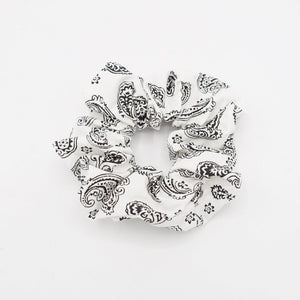 veryshine.com Accessories paisley print scrunchies casual hair elastic scrunchie for women