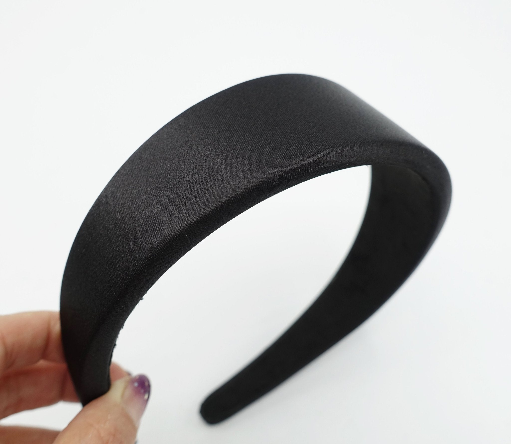 veryshine.com Accessories satin padded headband stylish fashion hairband