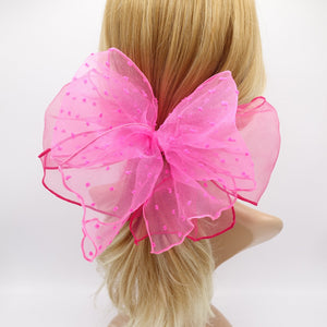 oversized hair bow for girls 