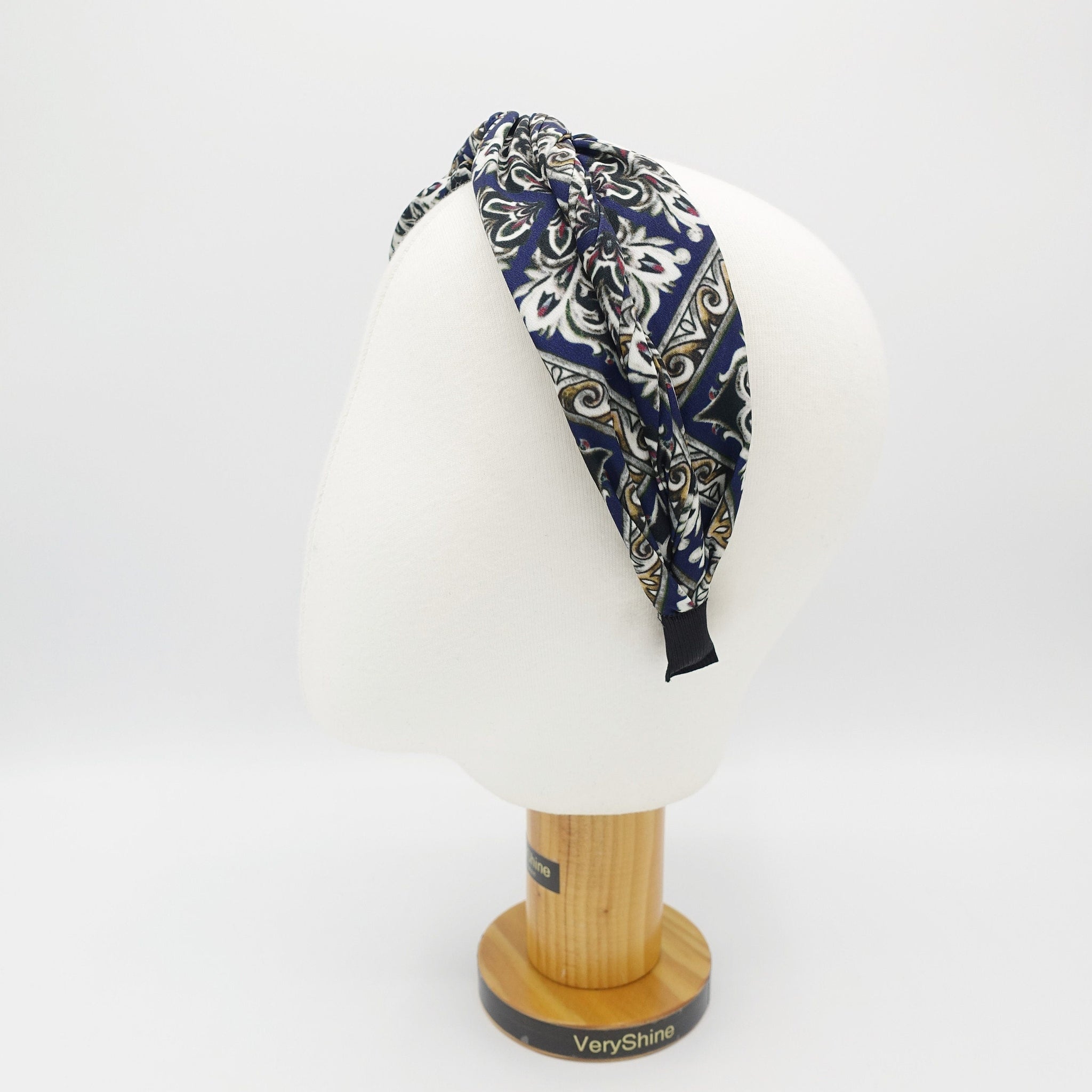 veryshine.com baroque paisley headband twist cross hairband shop for women