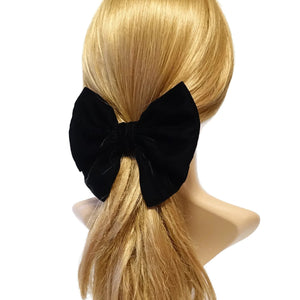 velvet hair bows for women 