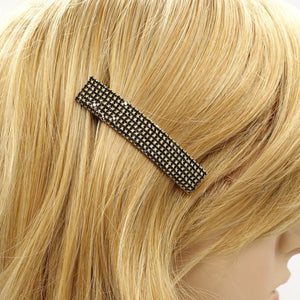 Hair accessories with rhinestones