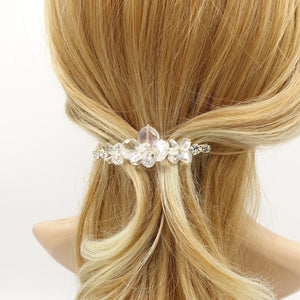 veryshine.com Barrette (Bow) Crystal crystal glass beaded hair barrette