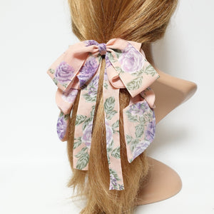 veryshine.com Barrette (Bow) floral cancan chiffon ruffle bow folding wave hair french barrette woman hair accessory