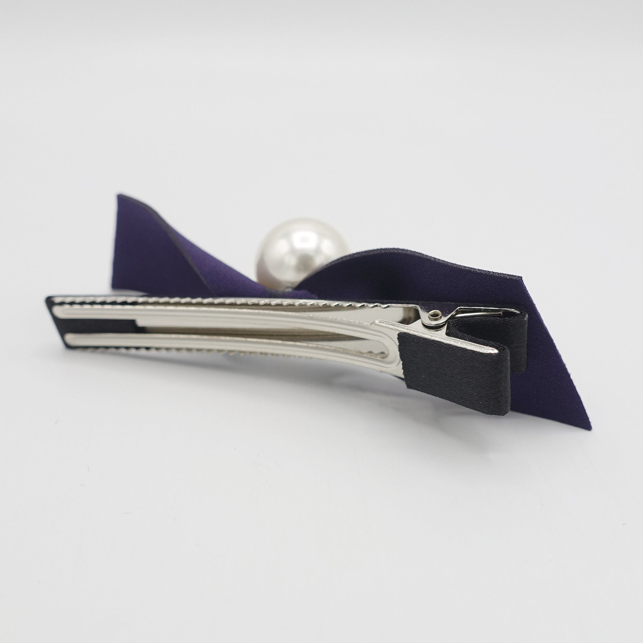 veryshine.com Barrette (Bow) pearl hair bow clip