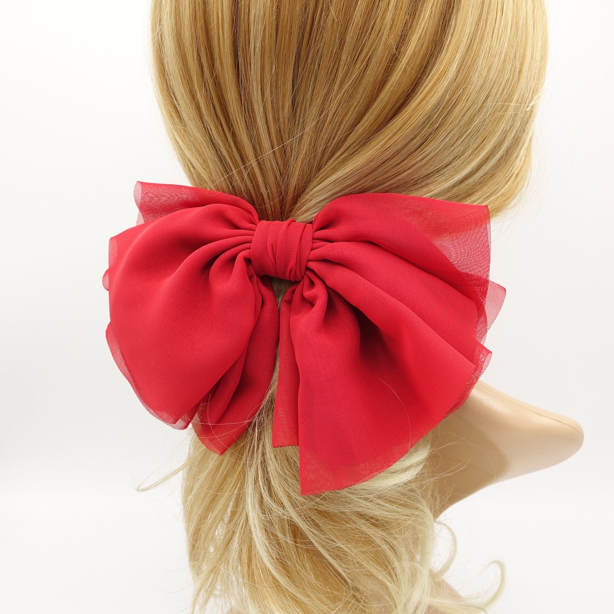 red hair bows 