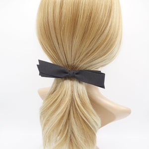 veryshine.com Barrette (Bow) straight hair bow, folded hair bow, solid hair bow for women