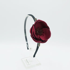 veryshine.com bling flower headband rhinestone embellished hairband party hairband dress hair accessory for women