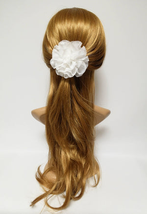 veryshine.com Bridal acc. Erika White Flower Hair Clip Corsage Wedding Bride Hair Clip Multi Functional Flower Accessory Collection 2
