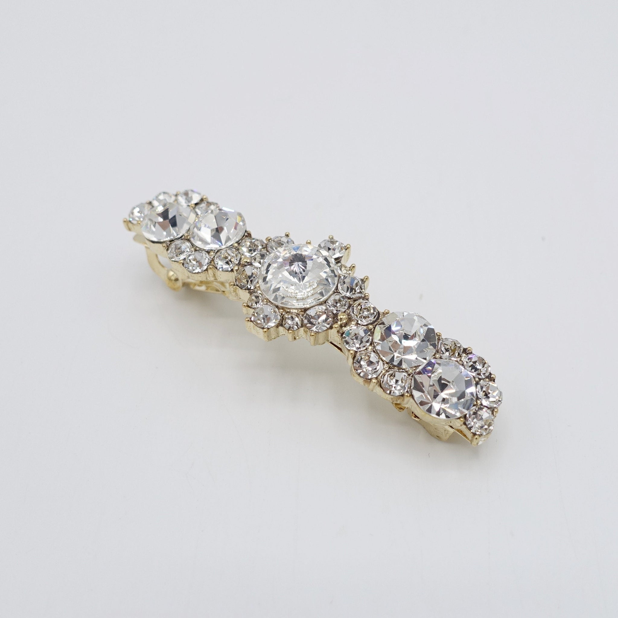 veryshine.com Bridal acc. jewel flower hair barrette pearl rhinestone embellished hair accessory for women