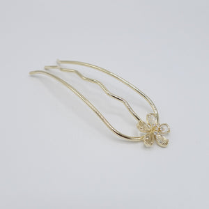 veryshine.com Bridal acc. steel hair fork, 3 prong fork, butterfly hair fork, flower hair fork