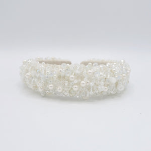veryshine.com Bridal acc. wedding headband, crystal headband, pearl headband, bridal headband for women