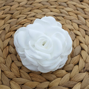 veryshine.com Bridal acc. White Flower Hair  Corsage Clip Multi Functional Flower Accessory Collection 3 Wedding Bride Flower Hair Accessory