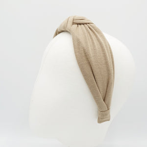 veryshine.com casual cotton top knot headband basic hairband for women